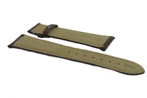 Hadley Roma horlogeband Kroko Croko 24 mm ABR02C - Afbeelding 2