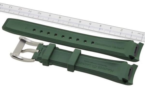 Maurice-Lacroix-Pontos-Rubber-Strap-21-mm-PT6188-PT6118-Green