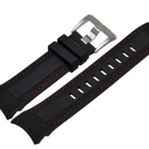 Maurice Lacroix PT6008-PT6018-strap-band-Rubber-RED-22-mm