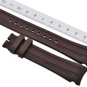 Maurice-Lacroix-Pontos-Rubber-Strap-21-mm-PT6188-PT6118-Brown