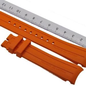 Maurice-Lacroix-Pontos-Rubber-Strap-21-mm-PT6188-PT6118-Orange