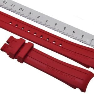 Maurice-Lacroix-Pontos-Rubber-Strap-21-mm-PT6188-PT6118-Red