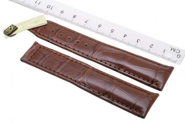 Maurice-Lacroix-Kroko-Croco-strap-20-mm-Cognac