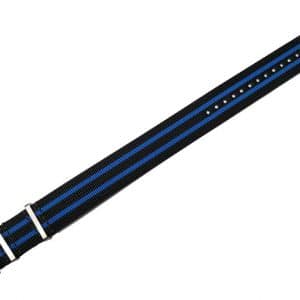 Maurice Lacroix NATO horlogeband PT6008 PT6018 Pontos S 22 mm blue black