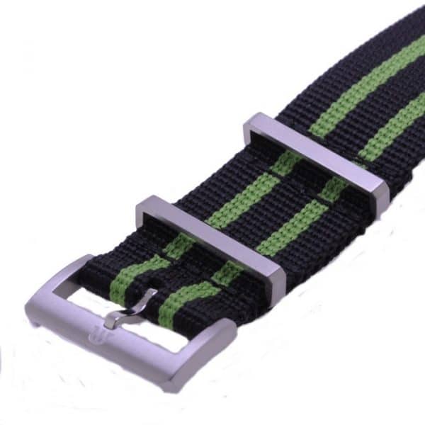 Maurice Lacroix NATO horlogeband PT6008 PT6018 Pontos S 22 mm black green