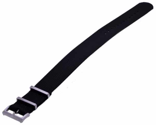 Maurice Lacroix NATO horlogeband PT6008 PT6018 Pontos S 22 mm zwart - Afbeelding 2