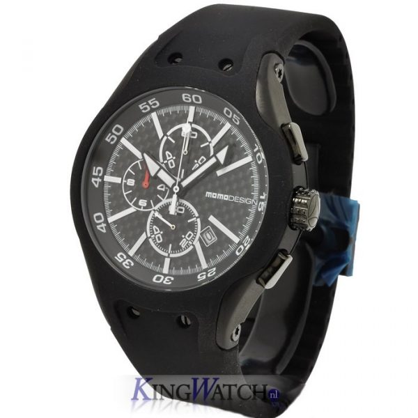 Momo Design Vanguard Black Carbon Chronograaf Horloge - Afbeelding 2
