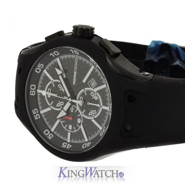 Momo Design Vanguard Black Carbon Chronograaf Horloge - Afbeelding 4