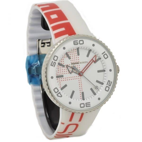 Momo Design Jet Red White Horloge MD18701 - Afbeelding 3