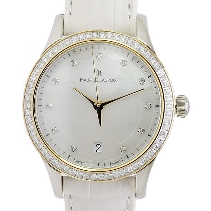 Maurice Lacroix Les Classiques 73 Diamonds Lady Watch LC1026-PVY21-170