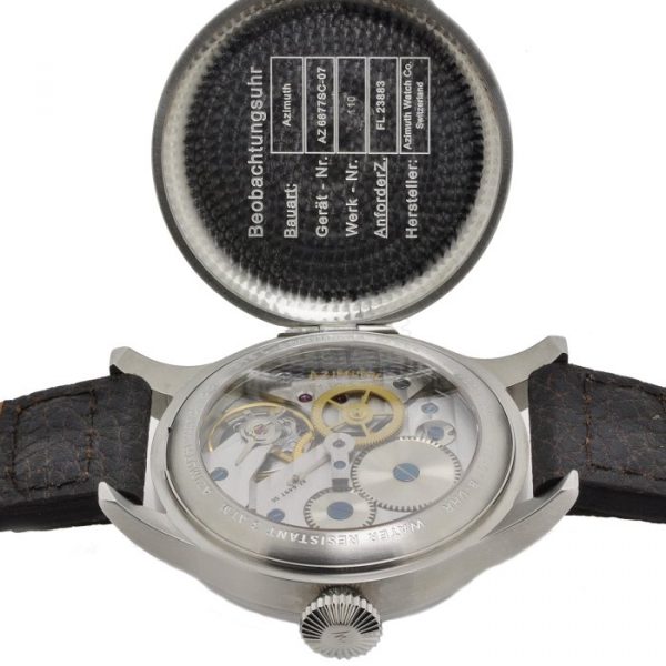 Azimuth Militare B-Uhr Inner Hour 48 mm Uhr – Bild 6