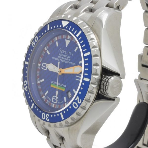 AZIMUTH XTREME-1 SEA Hum Dilango Racing Special Edition Uhr Blau 1500 mtr – Bild 4