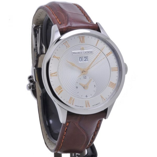 Maurice Lacroix Masterpiece Date GMT Horloge MP6707-SS001-111 - Afbeelding 3