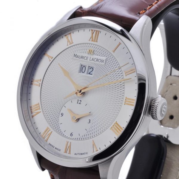 Maurice Lacroix Masterpiece Date GMT Horloge MP6707-SS001-111 - Afbeelding 4