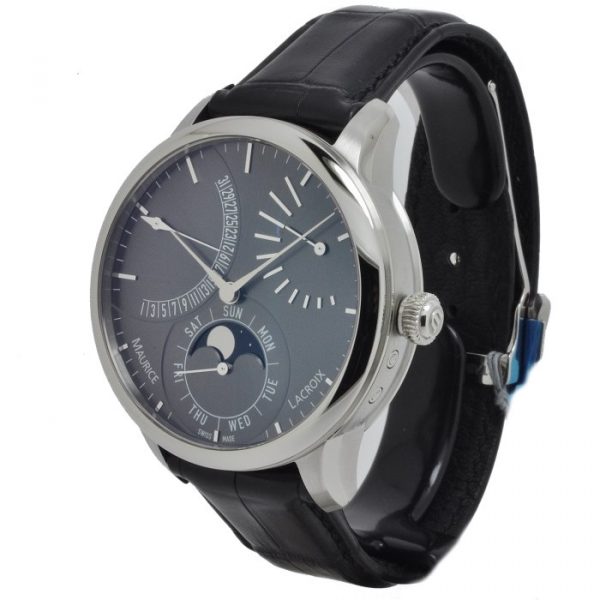 Maurice Lacroix Masterpiece LUNE Retrograde Uhr MP6528-SS001-330 – Bild 2