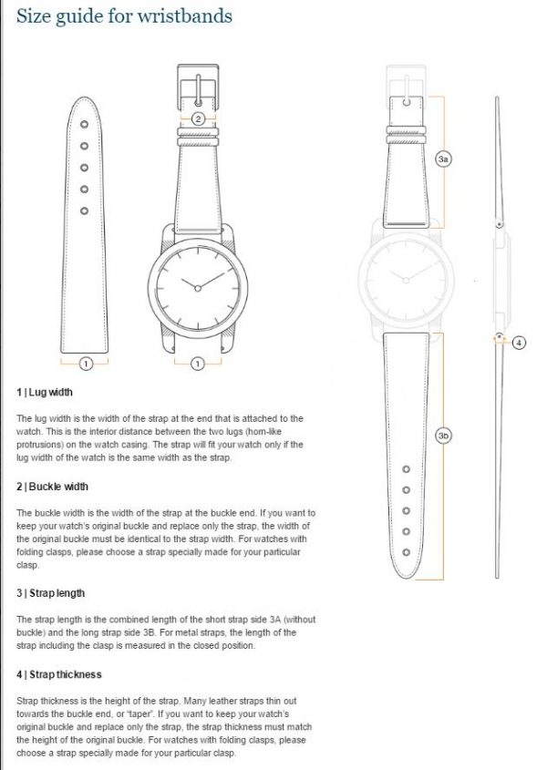 Hadley Roma Crocodile Kroko strap band 24 mm - Image 4
