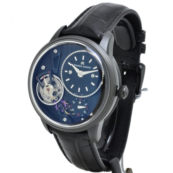 Maurice Lacroix Masterpiece Gravity Horloge MP6118-PVB01-330 - Afbeelding 2