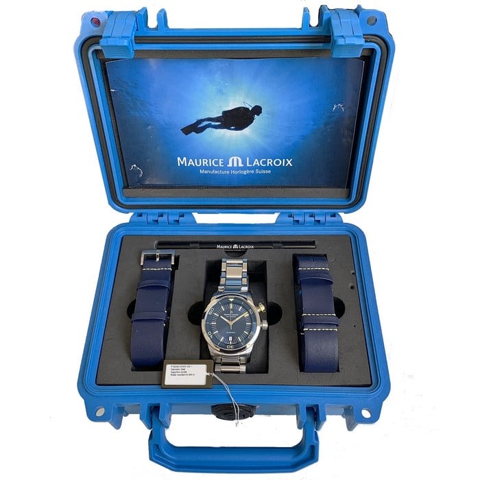Maurice Lacroix Pontos S Diver Limited Edition BLUE DEVIL PT6248-SS002-432
