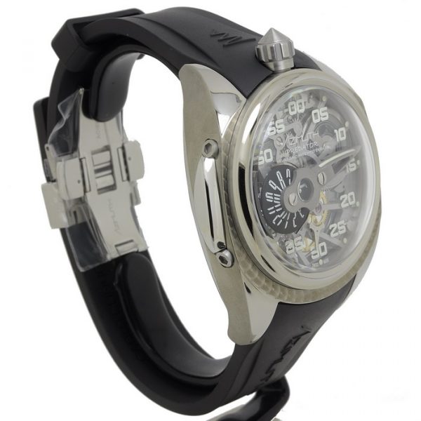 Azimuth Spaceship Predator 2.0 Zilver Avant Garde Horloge - Afbeelding 3