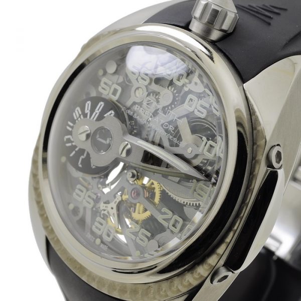 Azimuth Spaceship Predator 2.0 Zilver Avant Garde Horloge - Afbeelding 4