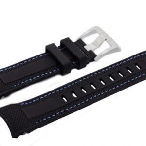 Maurice-Lacroix-Pontos-S-PT6008-BLUE-Rubber-Watch-Strap