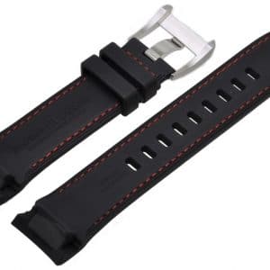 maurice lacroix PT6008-PT6018-strap-band-Rubber-RED-22-mm