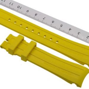Maurice-Lacroix-Pontos-Rubber-Strap-21-mm-PT6188-PT6118-Yellow