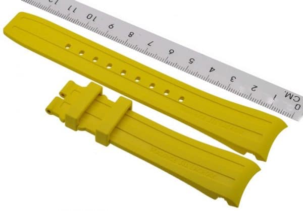 Maurice-Lacroix-Pontos-Rubber-Strap-21-mm-PT6188-PT6118-Yellow