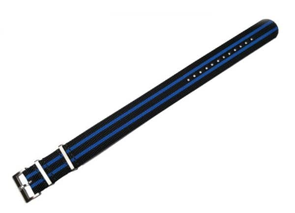 Maurice Lacroix NATO horlogeband PT6008 PT6018 Pontos S 22 mm blue black