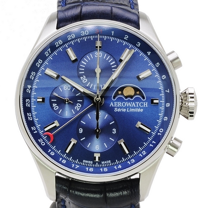 AEROWATCH Les Grandes Classiques Moon Phase Limited Edition 69989 AA03