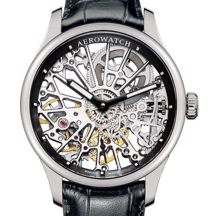 AeroWatch Renaissance skeleton 50981 AA17