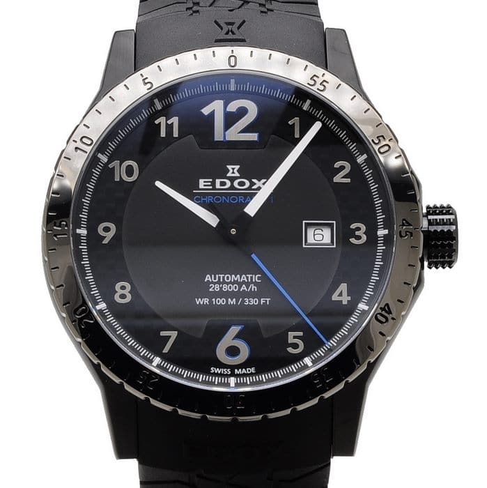 Edox 80094-37GN-NBU1 Chronorally 1 Automatic Watch