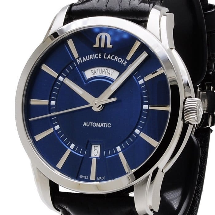 Maurice Lacroix Pontos Day Date BLUE PT6358-SS001-430 Watch