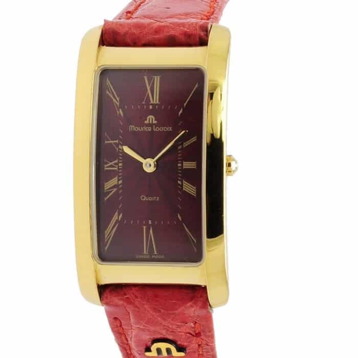 Maurice Lacroix Fiaba Vintage Rood 47495 Dames Horloge