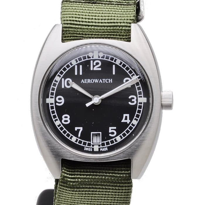 Aerowatch Nato Military 35 mm watch A 42971 AA02