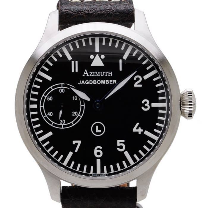 Azimuth-Jagdbomber-47-mm-Unitas-Manual-winding-Swiss-Made-Watch