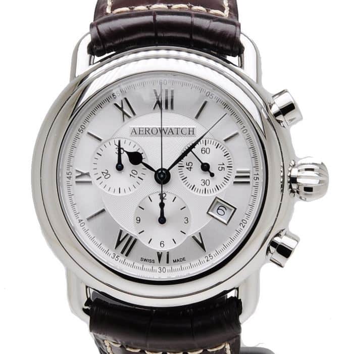 Aerowatch-1942-Chronographe-42-mm-Quartz-watch-A-83926-AA07