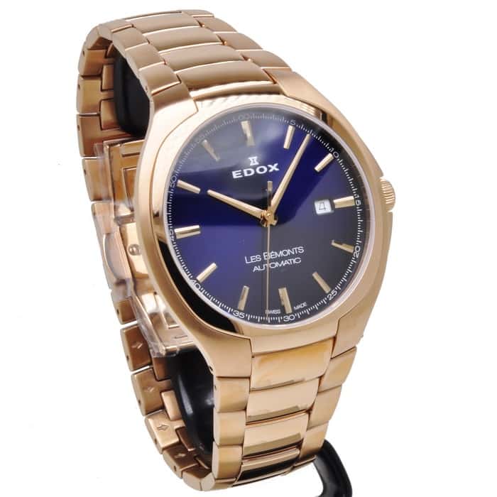 Edox Les B monts Ultra Slim Automatic 80114 37R BUIR Watch