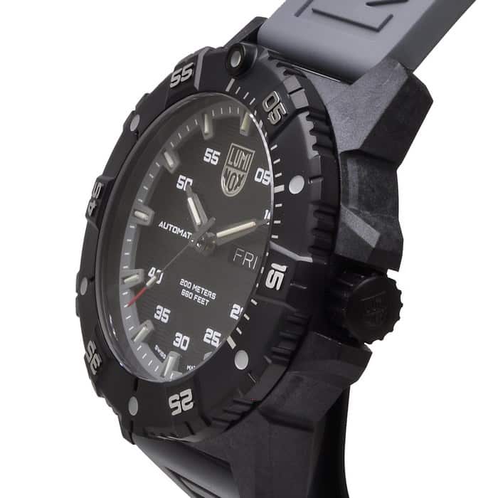 reloj militar automático hombre Luminox Master Carbon SEAL Automatic  XS.3862 45mm caja de carbono