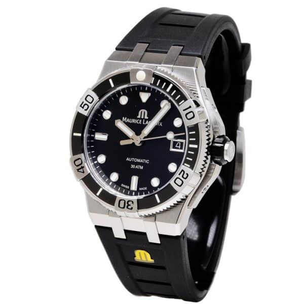 Maurice Lacroix Aikon Zwart Automaat Horloge 38 mm AI6057-SSL20-330 - Afbeelding 3