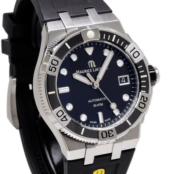 Maurice Lacroix Aikon Zwart Automaat Horloge 38 mm AI6057-SSL20-330 - Afbeelding 5