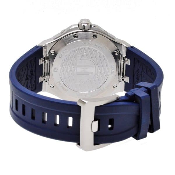 Maurice Lacroix Aikon Blauw Automaat Horloge 43 mm AI6058-SS001-430 - Afbeelding 7